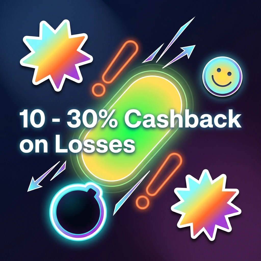 10 - 30% Cashback on Losses